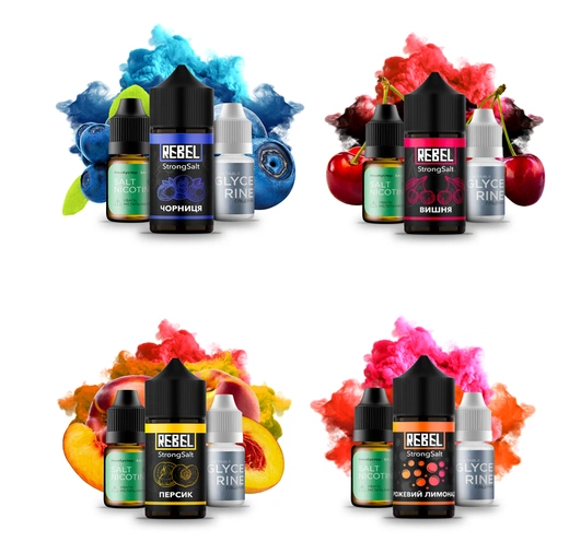 Rebel Strong Salt (Вишня)